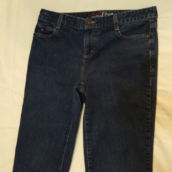 Spirit Crop Tommy Hilfiger Dark Wash Jeans (10) - Picture 3 of 10